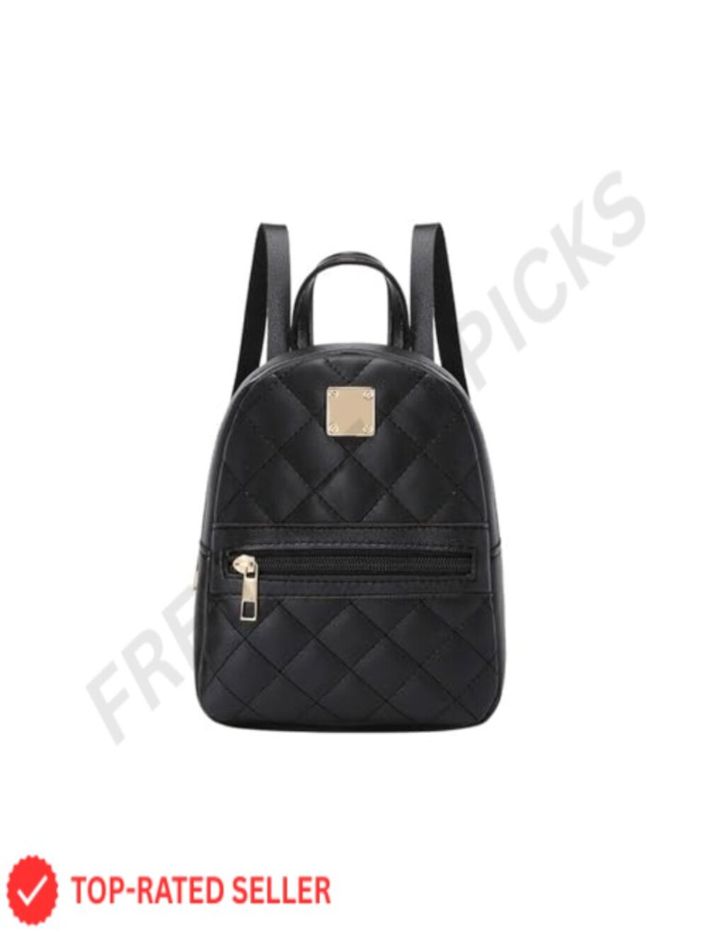 Mini Backpack Purse for Women, Waterproof Faux Leather, Adjustable Strap, 2